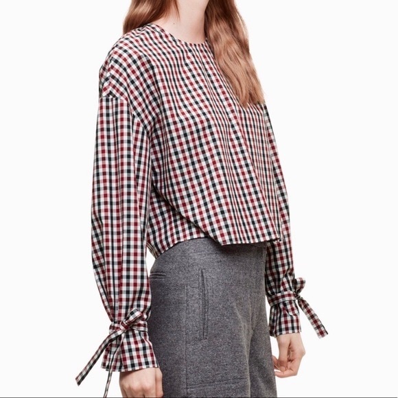 Aritzia Wilfred Elodie Blouse in White, S - Picture 2 of 3